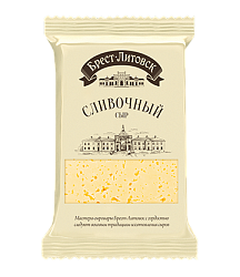 Сыр Сливочный 50% Брест-Литовск, 200г